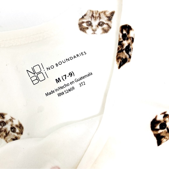No Boundaries Cat Tank Top Size Medium - Picture 10 of 11